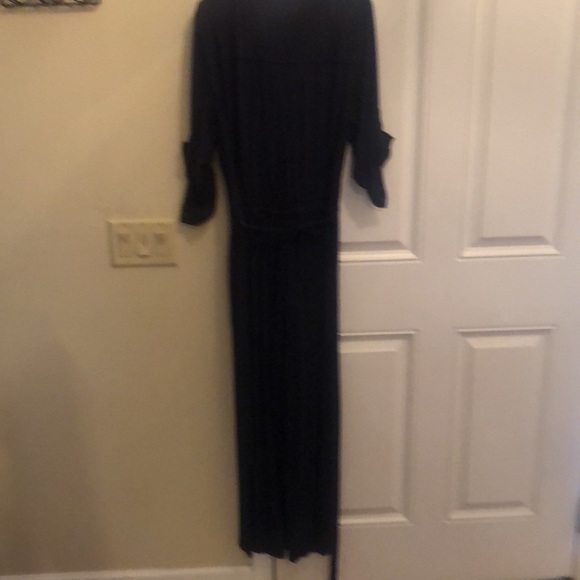 Navy blue jumpsuit. Size large. Never worn. - Picture 4 of 4